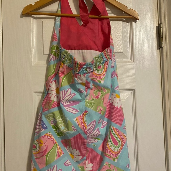 Pulitzer White Label Tropical Halter Floral Dress - Picture 4 of 6